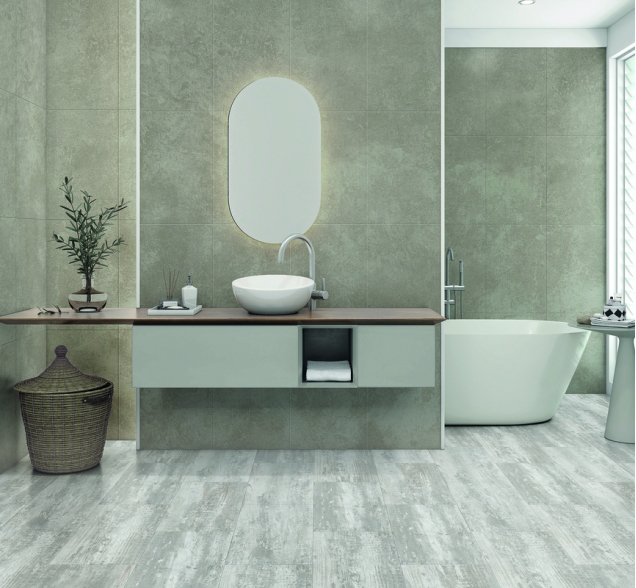 SPC ламинат "CronaFloor" Stone 4V Дублин (600*300*4 мм) — купить в Набережных Челнах