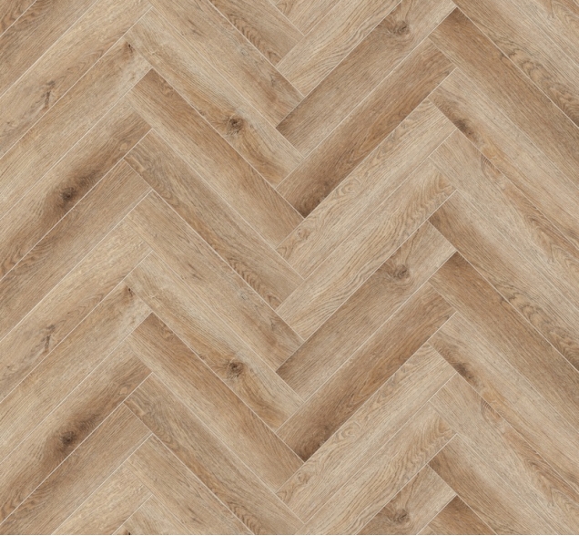 Виниловый ламинат SPC "Cronafloor" Herringbone Дуб Монпелье (640*128*4,5 мм) — купить в Набережных Челнах