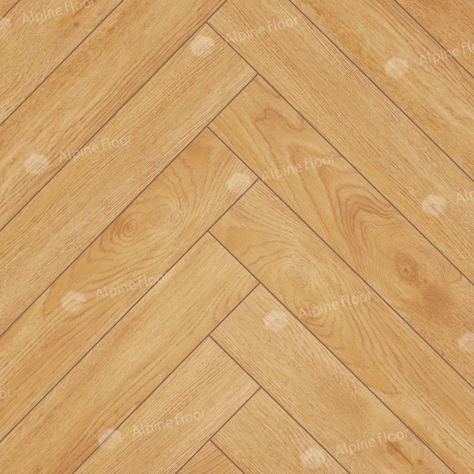 Ламинат "Alpine Floor" Herringbone 12 Дуб Пьемонт (600*100*12 мм) — купить в Набережных Челнах