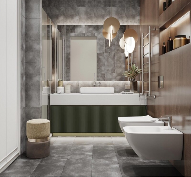 SPC ламинат "CronaFloor" Stone 4V Торнадо Дымчатый (600*300*4 мм) — купить в Набережных Челнах