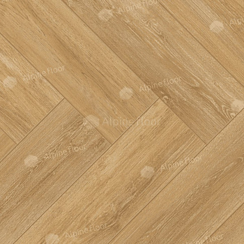 Ламинат "Alpine Floor" Herringbone 12 PRO Дуб Тулуза (606*101*12 мм) — фото и характеристики